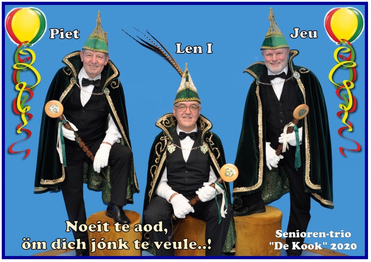 Seniorentrio - Vastelaovend 2020