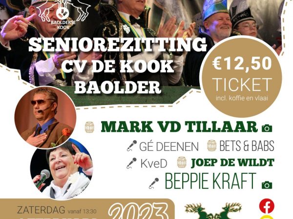 ‘Seniorezitting De Kook’ 2023