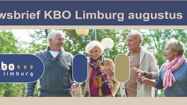 Nieuwsbrief KBO Limburg augustus 2023