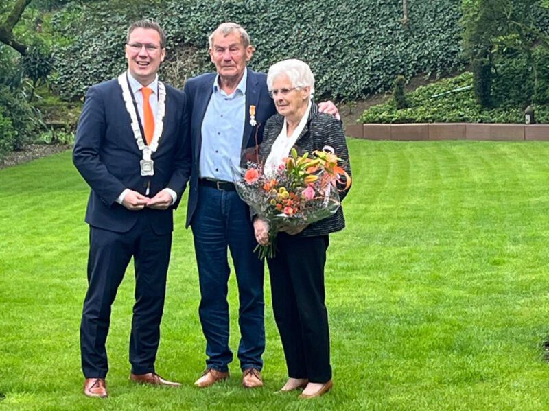 Joos Hermans ontvangt Koninklijke onderscheiding